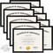 10 PACK Certificate Frames 8.5 x 11,Black Diploma Frame Document Frame with Clear Plexiglass,Picture Frames for Tabletop and Wall Display